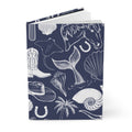 Navy Coastal Cowgirl Hardcover Journal
