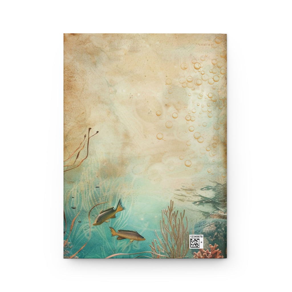 Fantasy Mermaid Hardcover Journal