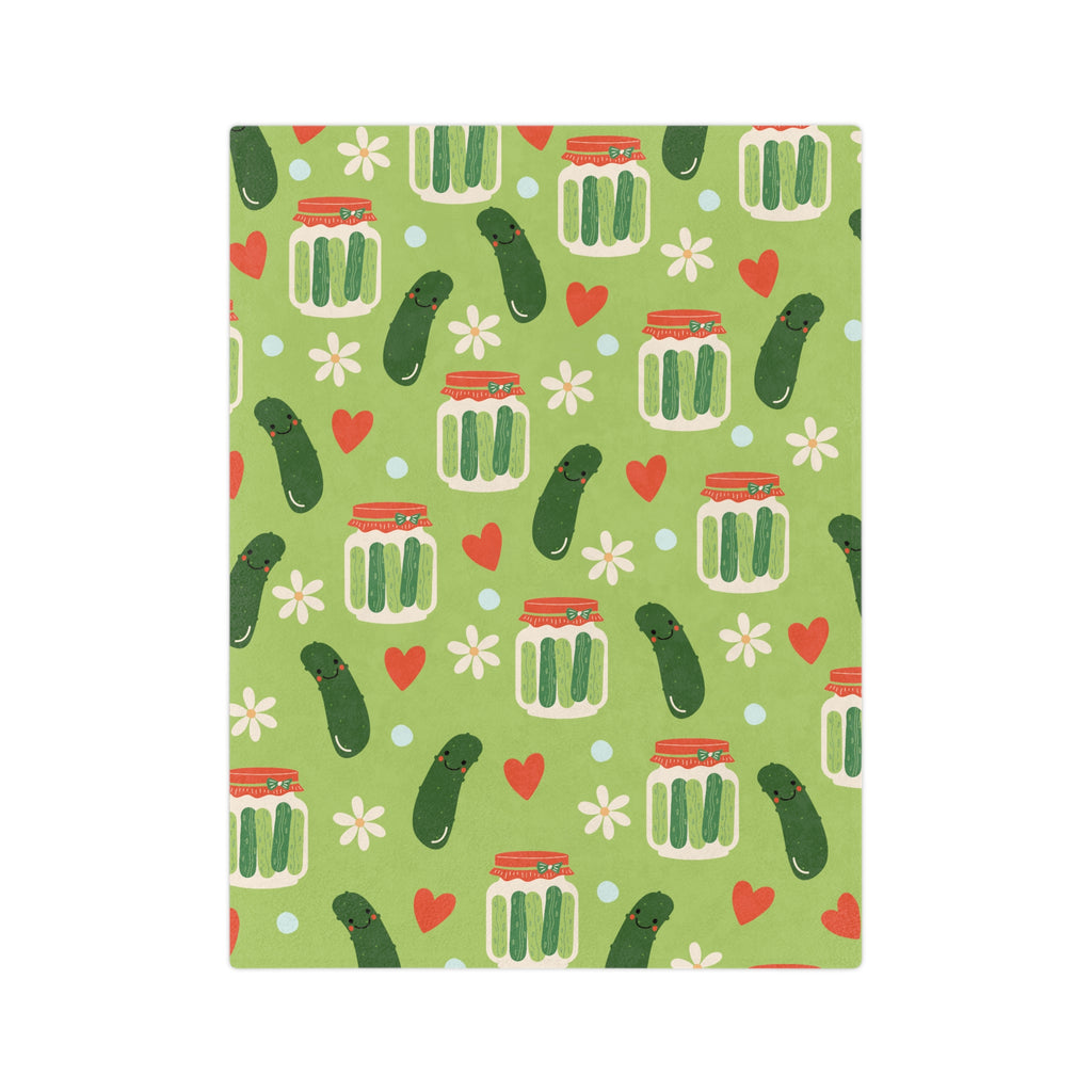 Pickle Lover Super Soft Throw Blanket