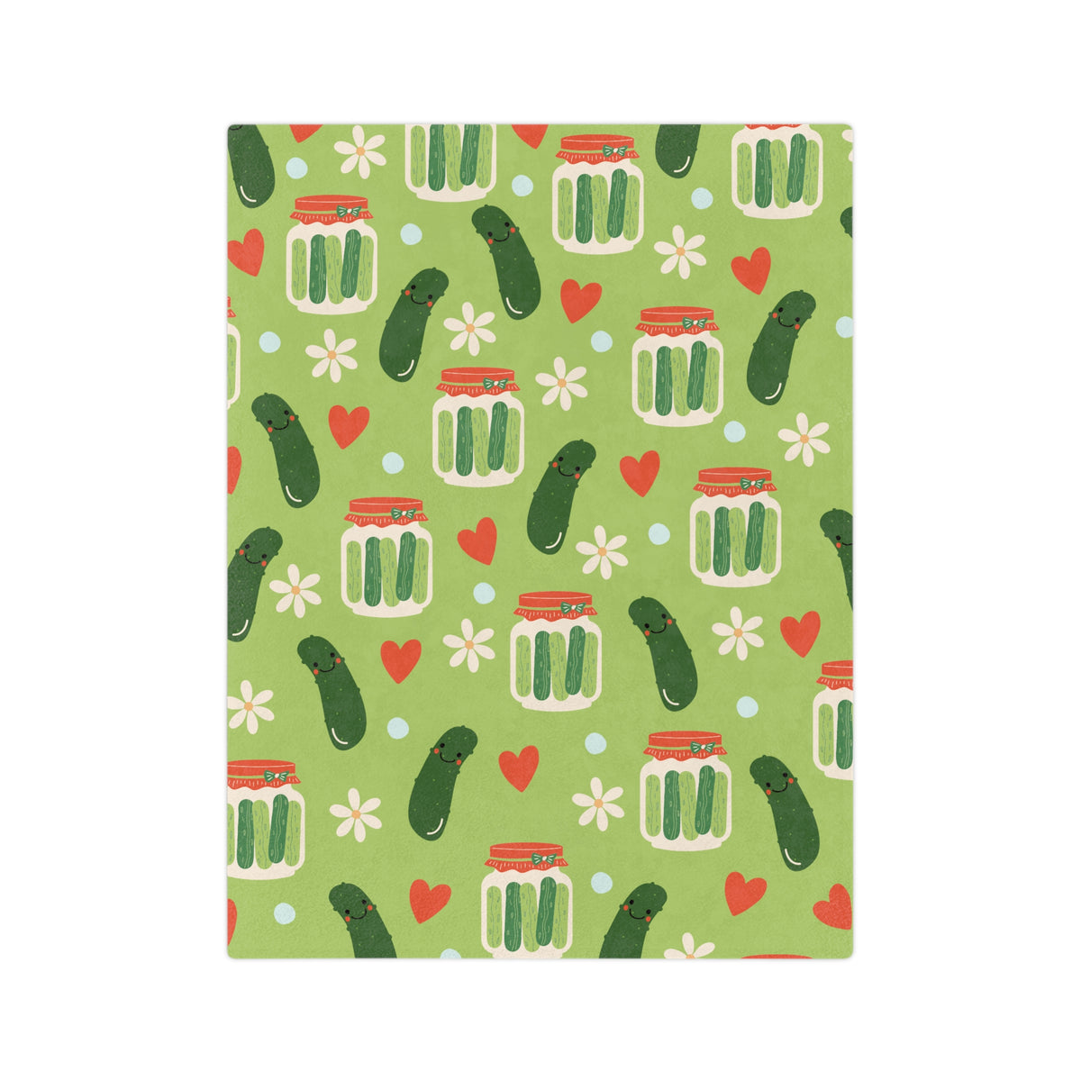 Pickle Lover Super Soft Throw Blanket