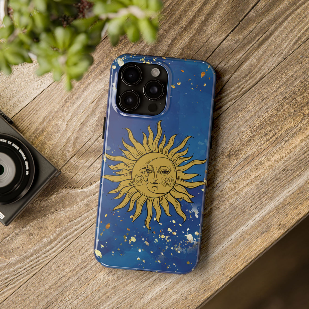 Celestial Sun & Moon Tough iPhone Case