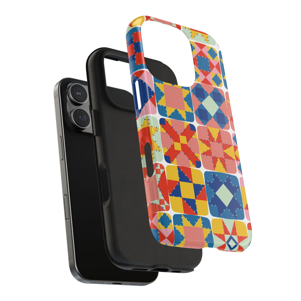Vintage Quilts Tough iPhone Case