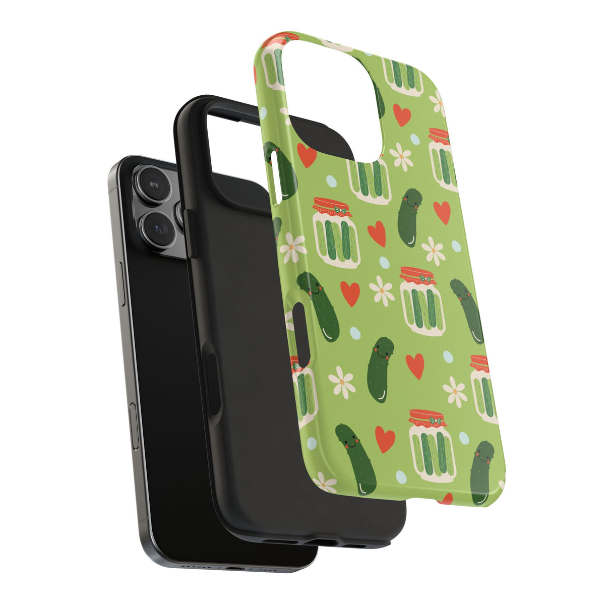 Cute Pickles Tough iPhone Case