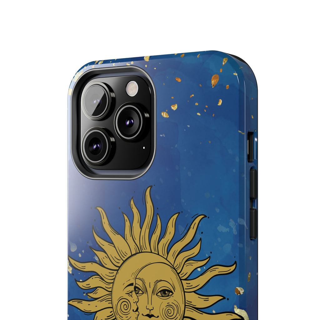 Celestial Sun & Moon Tough iPhone Case