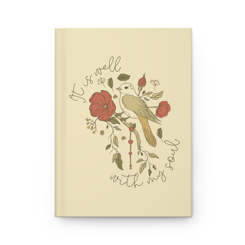 It Is Well With My Soul Hardcover Journal