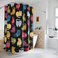 Boho Cats Shower Curtain