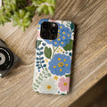 Painted Hydrangeas Floral Tough iPhone Case