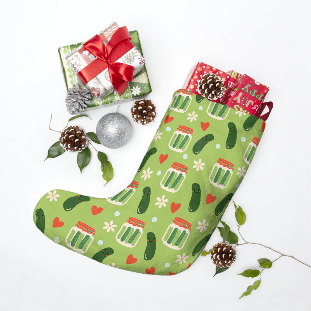 Pickle Lover Christmas Stocking