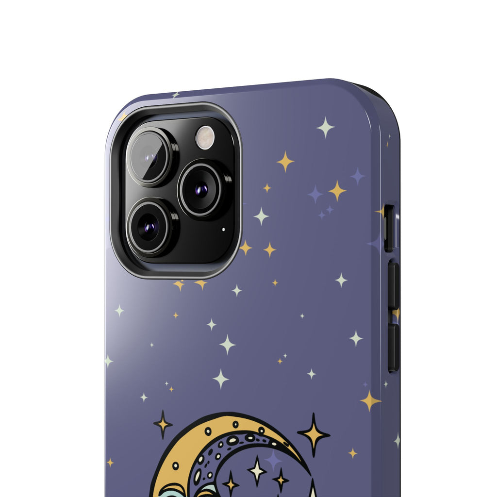 Celestial Moon Stars Bible Verse Tough iPhone Case