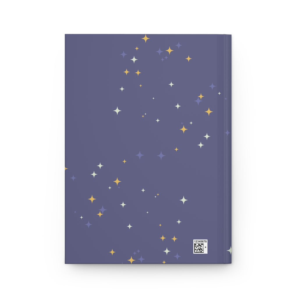 Celestial Moon Bible Verse Hardcover Journal