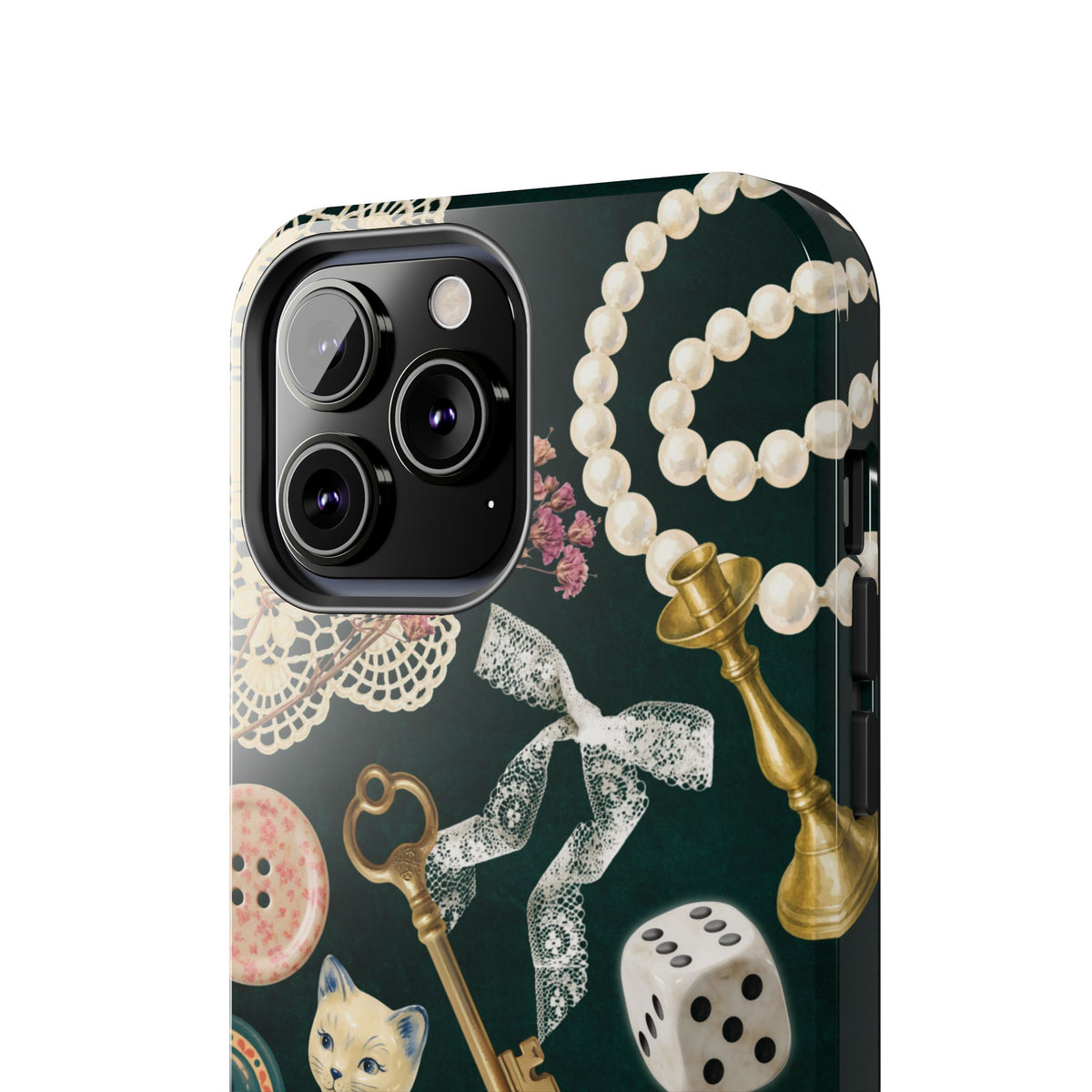 Vintage Trinkets Tough iPhone Phone Case