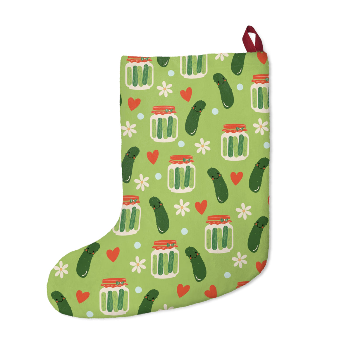 Pickle Lover Christmas Stocking