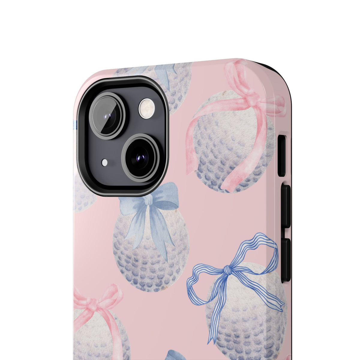 Coquette Bow Golf Balls iPhone Case