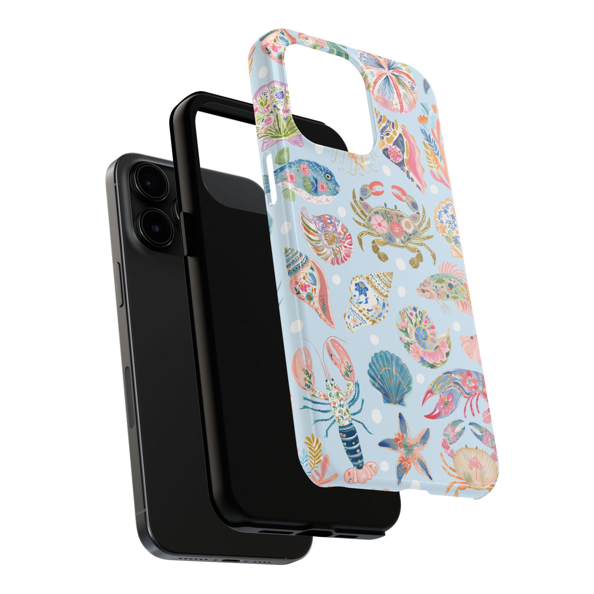 Watercolor Floral Beach Tough iPhone Case