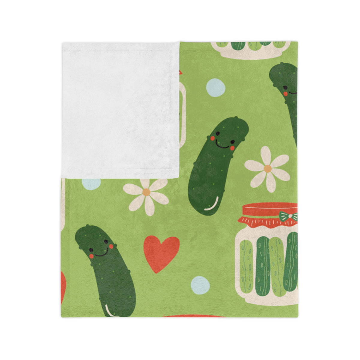Pickle Lover Super Soft Throw Blanket