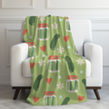Pickle Lover Super Soft Throw Blanket