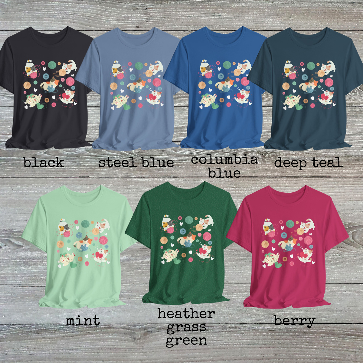 Yarn Cats Women's Graphic Tee
