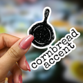 Cornbread Accent Vinyl Sticker Decal