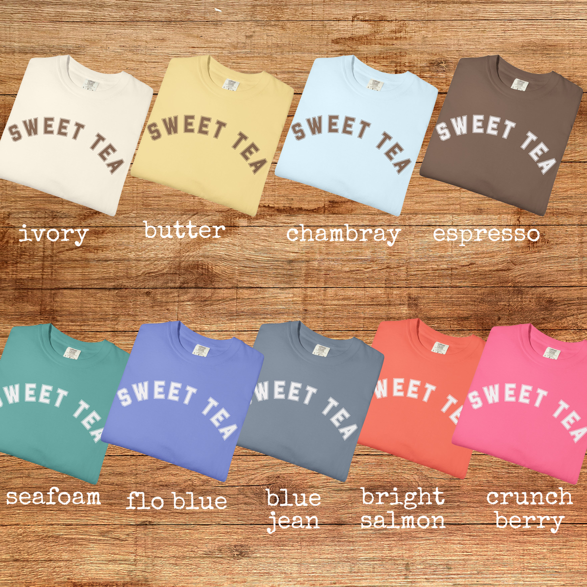 Sweet Tea Collegiate Comfort Colors Graphic Tee