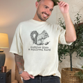 Nuttier Than a Squirrel Turd Comfort Colors Graphic Tee