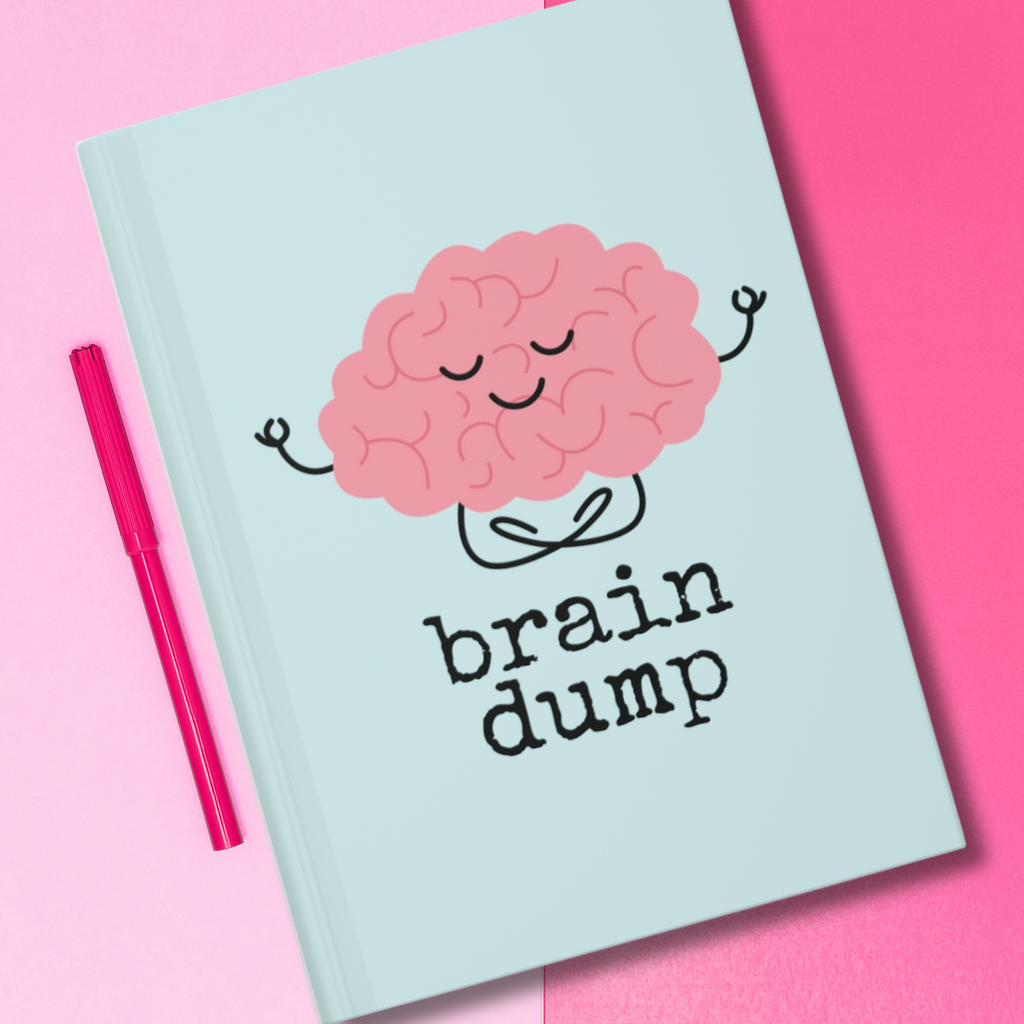 Brain Dump Hardcover Journal